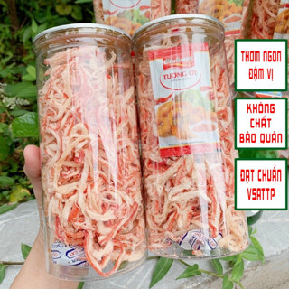 Mực Hấp Nước Dừa Xé Sợi 1 Lon 250.GRAM