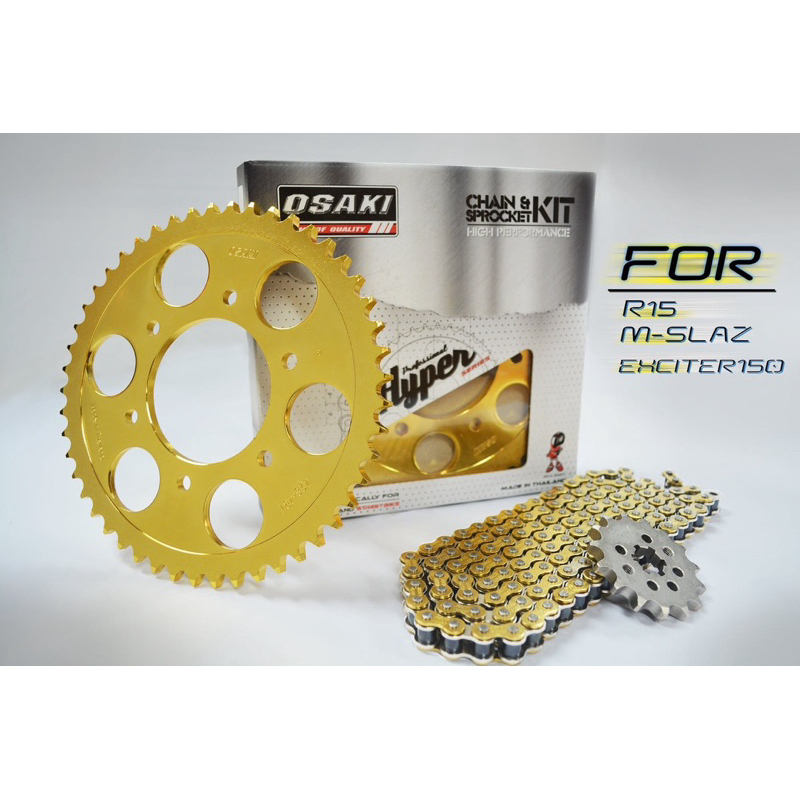 Nhông sên dĩa chính hãng Osaki sên vàng 9ly 10ly các loại xe.