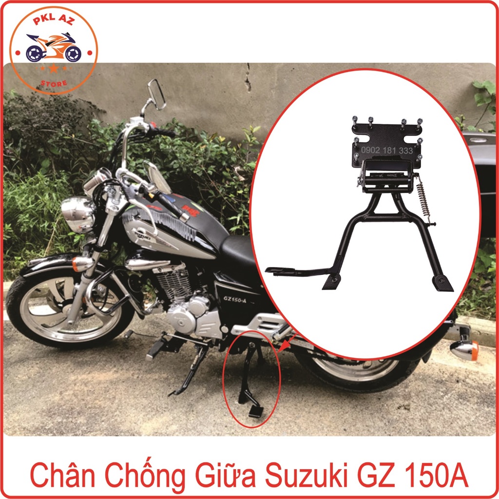 Chống Đứng Chống Giữa Suzuki GZ 150A, GZ 125 Hàng Tốt