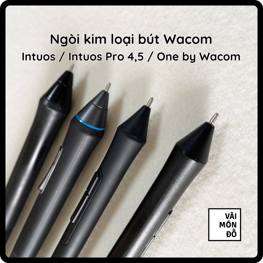 Ngòi Kim Loại Cho Bút Wacom Intuos Intuos Pro 3,4,5 One by Wacom Ngòi Hợp Kim Chống Mài Mòn Wacom