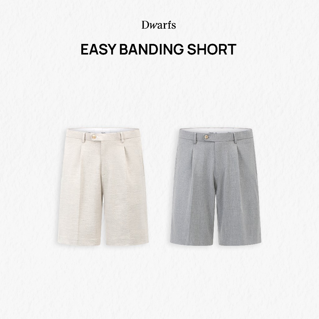 Quần short khóa kéo có ly DWARFS Easy Banding Short