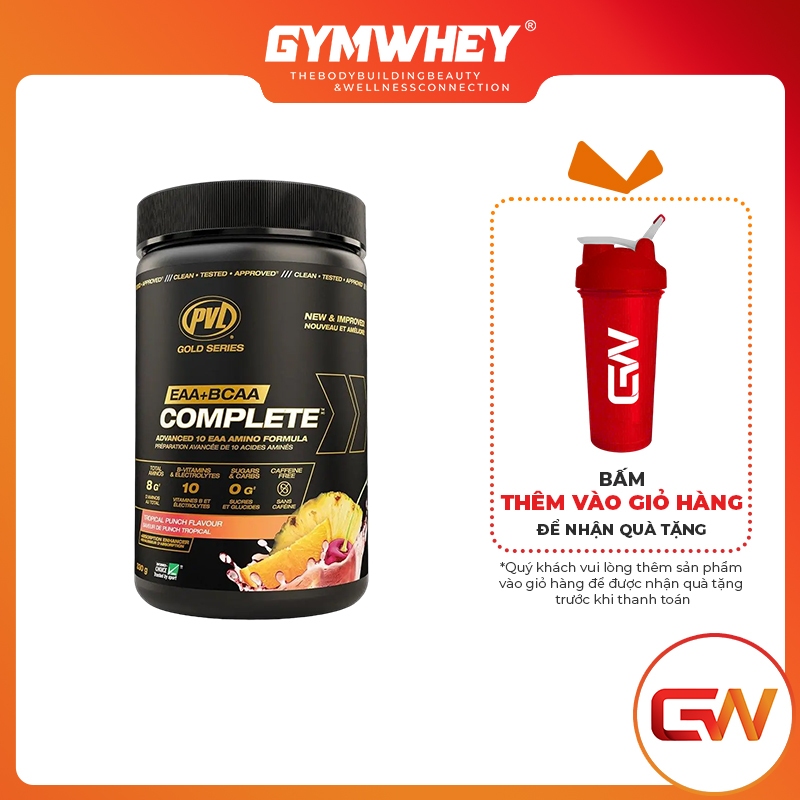 PVL EAA + BCAA (30 lần dùng) | EAA Amino Acid Hỗ Trợ Phục Hồi C ơ B ắp