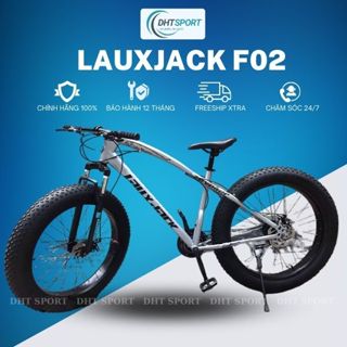 XE ĐẠP BÁNH BÉO LAUXJACK 26 INCH 21 TỐC ĐỘ