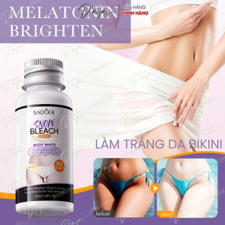 Kem Làm Trắng Da Vùng Bikini SADOER Snow Bleach Cream Body White 30ml