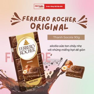 [NỘI ĐỊA ĐỨC] Socola Ferrero Rocher Đức - Thanh socola 90g - Raffaello dừa và hạnh nhân thơm ngon