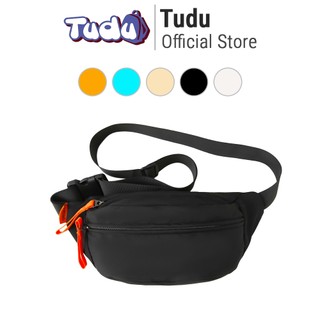 Túi Nam Nữ Đeo Chéo Tudu Phong cách đơn giản thời trang Hàn Quốc minimal vải chống nước 239