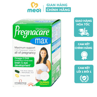 Viên uống Pregnacare Max Omega 3 DHA Vitabiotics cung cấp vitamin và khoáng chất cho phụ nữ mang thai (84 viên) - Mẹ Ơi