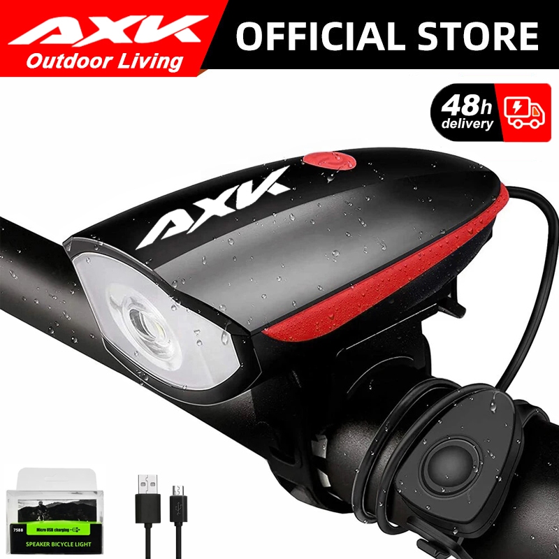 Đèn xe đạp thể thao LED USB Ắc quy T6 chống nước tuổi thọ pin, đèn trước siêu sáng 5 chế độ