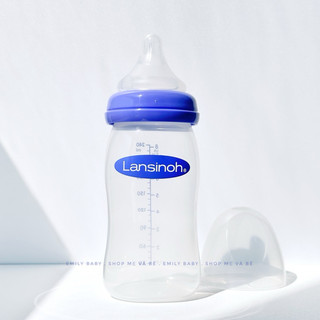 Bình sữa Lansinoh 160ml/240ml chọn núm S/M/L