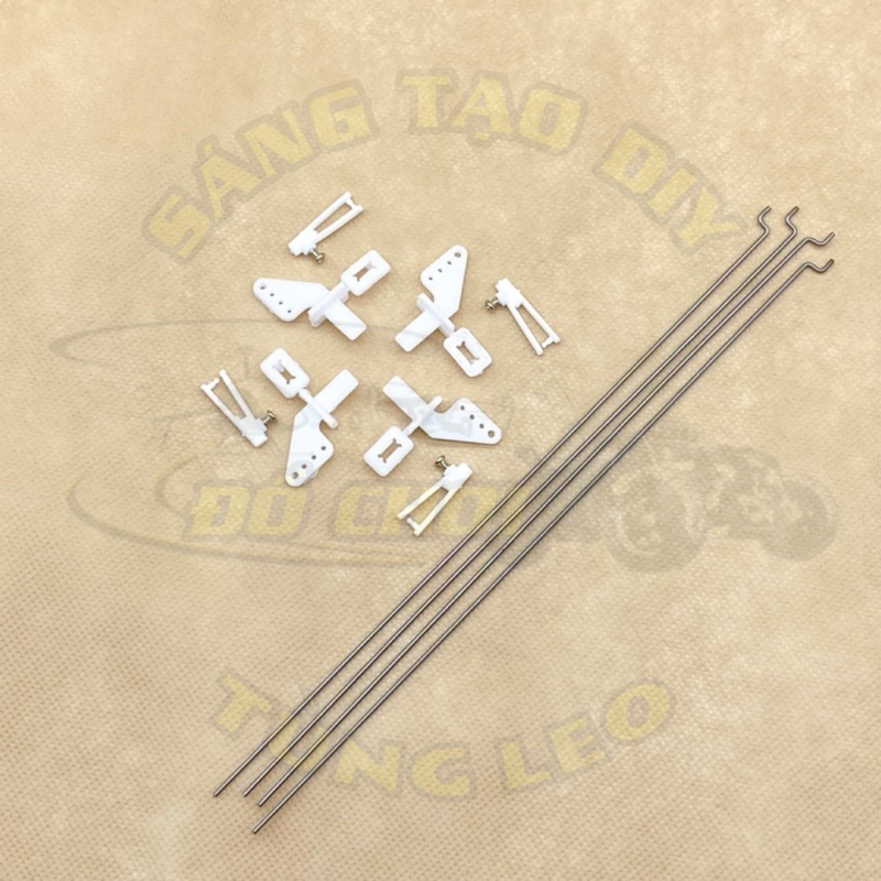 Bộ Horn lái, Thép Link, ốc siết Link dùng chế tạo máy bay RC Su27 Su30 F22