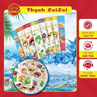  Kẹo Thạch ZaiZai 1kg Mix Vị Ngẫu Nhiên - Thơm Ngon Giải Nhiệt Mùa Hè Bổ Sung Năng Lượng 