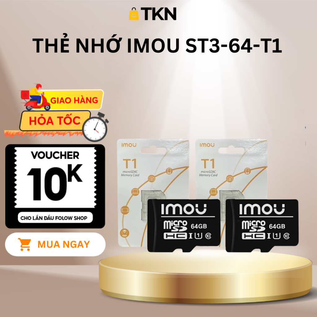 Thẻ Nhớ IMOU 128GB| 64GB| 32GB Tốc Độ Cao,Chuyên Dụng Cho Camera Wifi, Camera Hành Trình, Điện Thoại