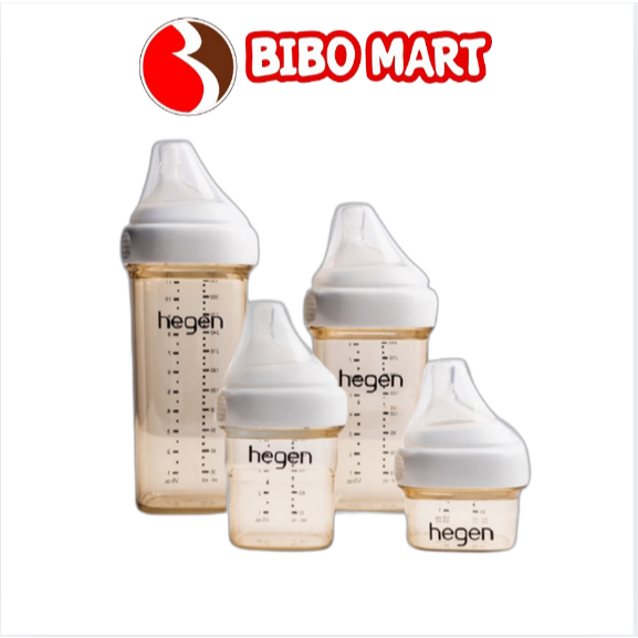 [CHÍNH HÃNG] Bình sữa Hegen PPSU 60ml/150ml /240ml/330ml .FULL BOX