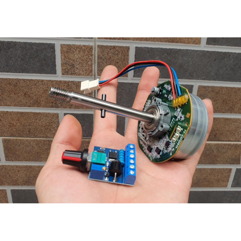 Motor BLDC-Không chổi than chế quạt MINEBEA 17-24V 24W hàng mới chạy rất êm