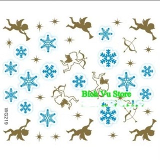 Decal NƯỚC Noel mã WG(HDSD MÔ TẢ SP)