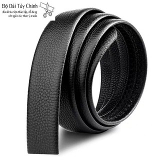 Thắt lưng da, dây nịt da bò thời trang, mặt khóa tự động siêu bền