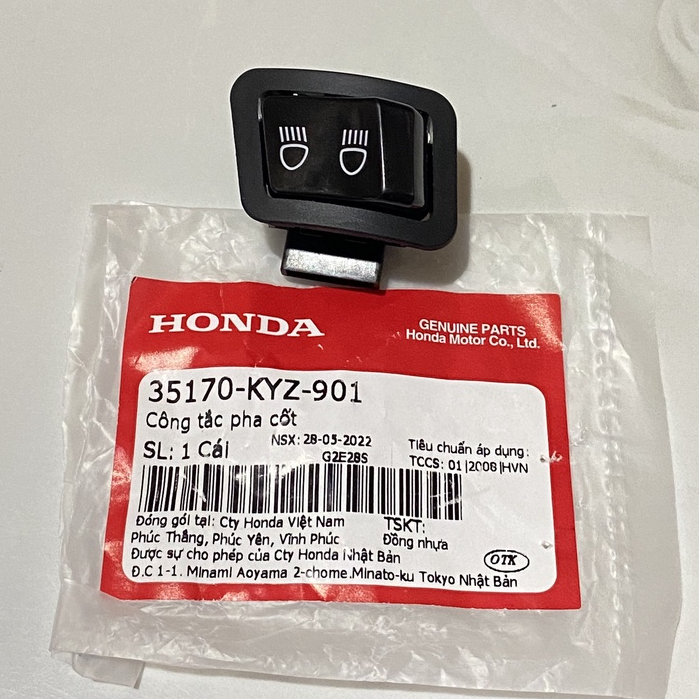 Công tắc pha cốt WAVE A110C Vision11-2020, AB 2013-2015, SHMode, Lead125, WaveRSX110 2012-2014 (3517