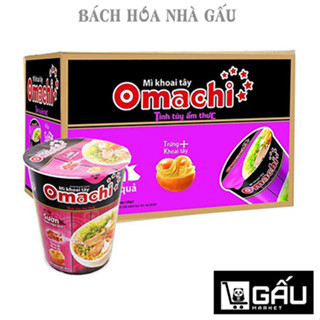  Thùng 24 Hộp Mì Ly Khoai Tây Omachi 68g 