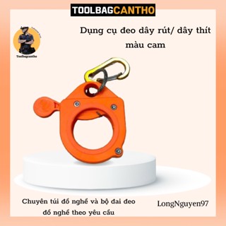 Dụng cụ đeo dây rút/ dây thít màu cam