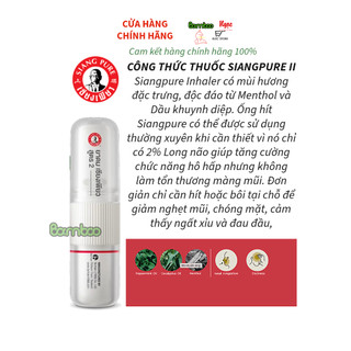 ỐNG HÍT SIANG PURE INHALER FORMULA II