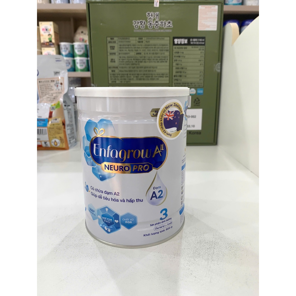 Sữa Enfagrow A2 NeuroPro số 3 800g (1 - 6 tuổi)