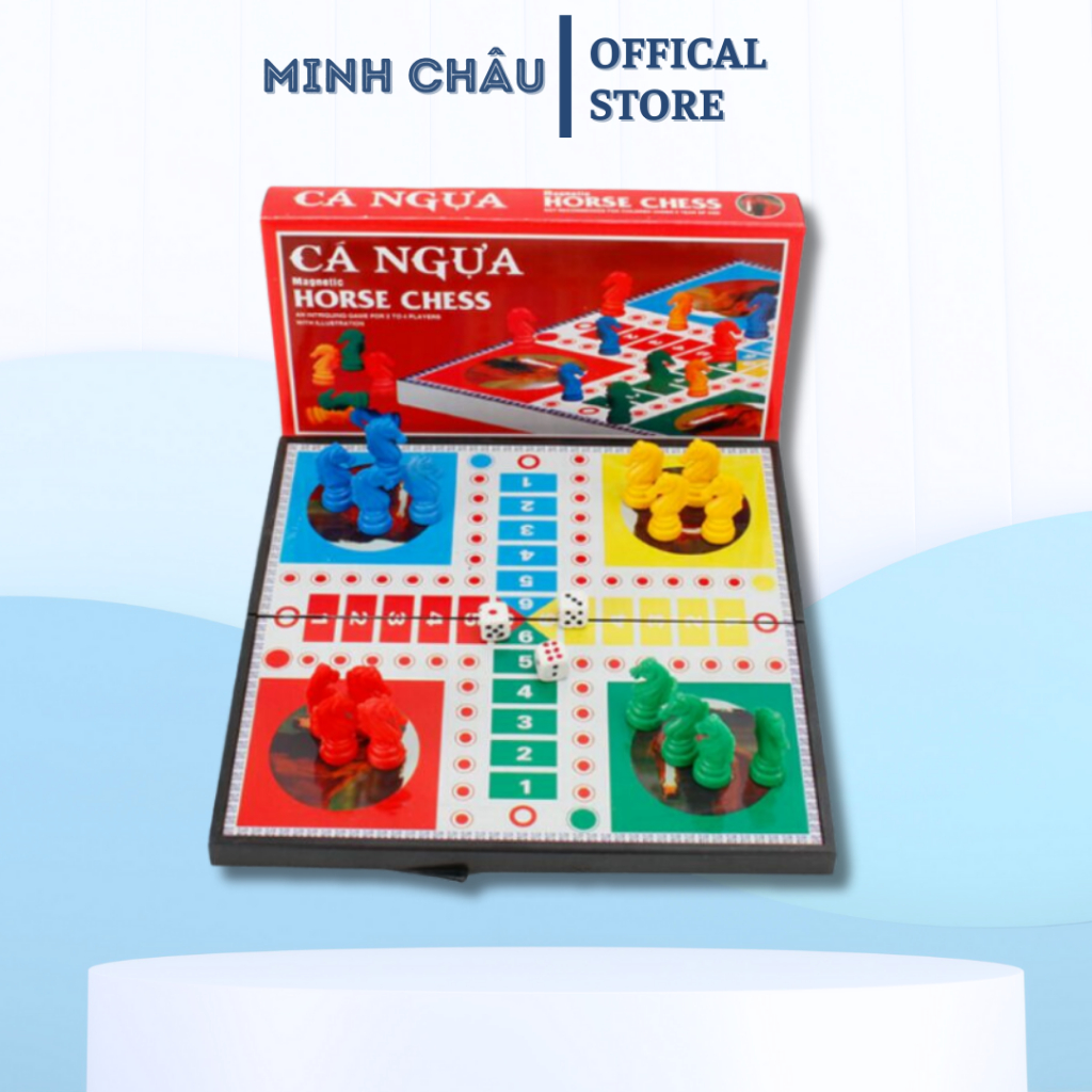 Cờ cá ngựa nam châm cỡ đại