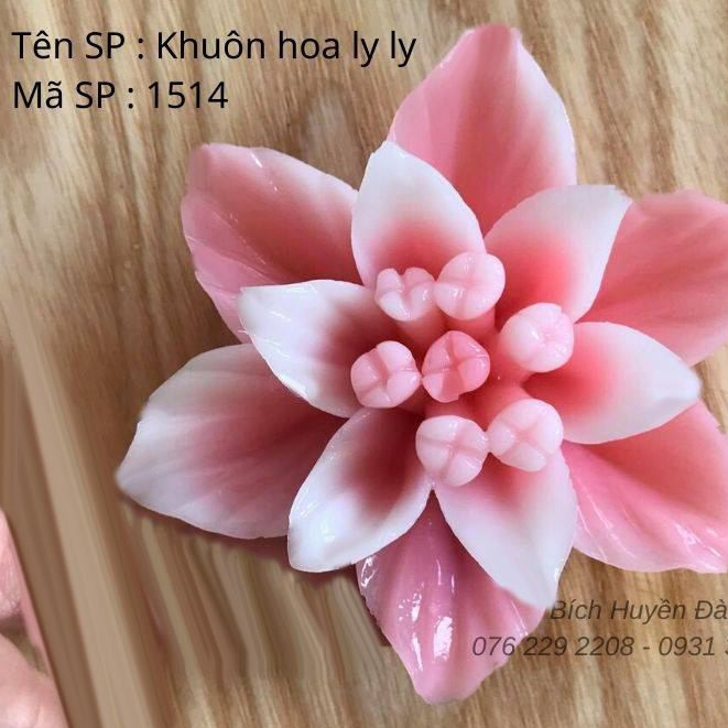 Khuôn silicon hoa ly ly 1514