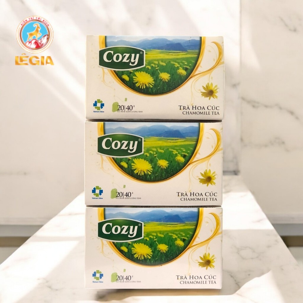 Trà COZY Túi Lọc Hoa Cúc 40G - COZY CHAMONILE TEA