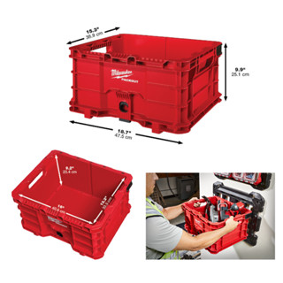  Hôp đựng dụng cụ Packout Milwaukee 48-22-8440 khả năng chịu tải lớn,chất liệu chịu va đập cao 