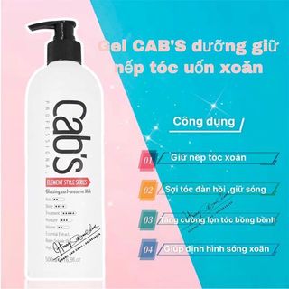 GEL DƯỠNG GIỮ NẾP TÓC UỐN CAB’S 250ml