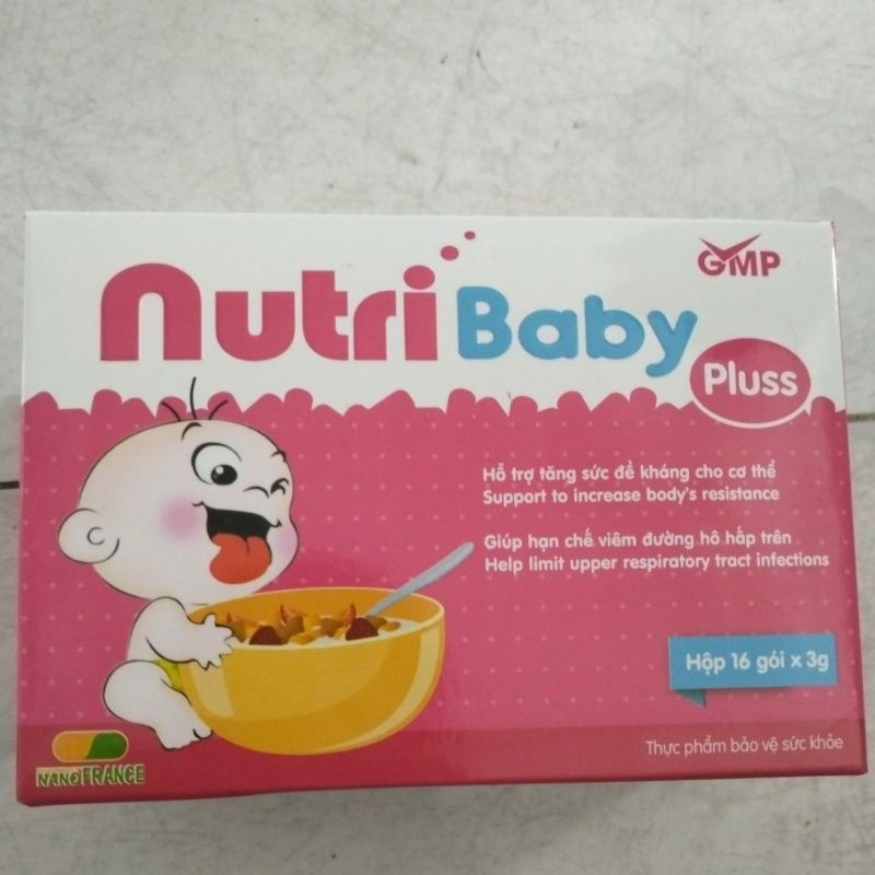 Nutribaby pluss  hộp 16 gói.