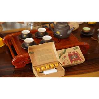 [ Ship Hỏa Tốc ] Fast Tea - Trà Sen ủ lạnh, Trà ướp sen Hồ Tây Cody Tea (hộp 10 viên nén)