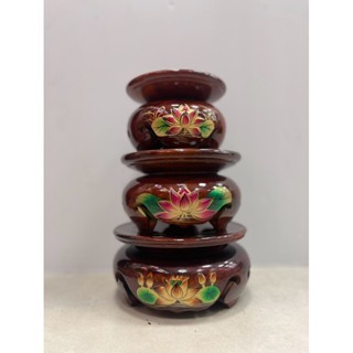 Đôn Gỗ - Đế Gỗ tròn để tượng Phật, lư hương,bát nhang.