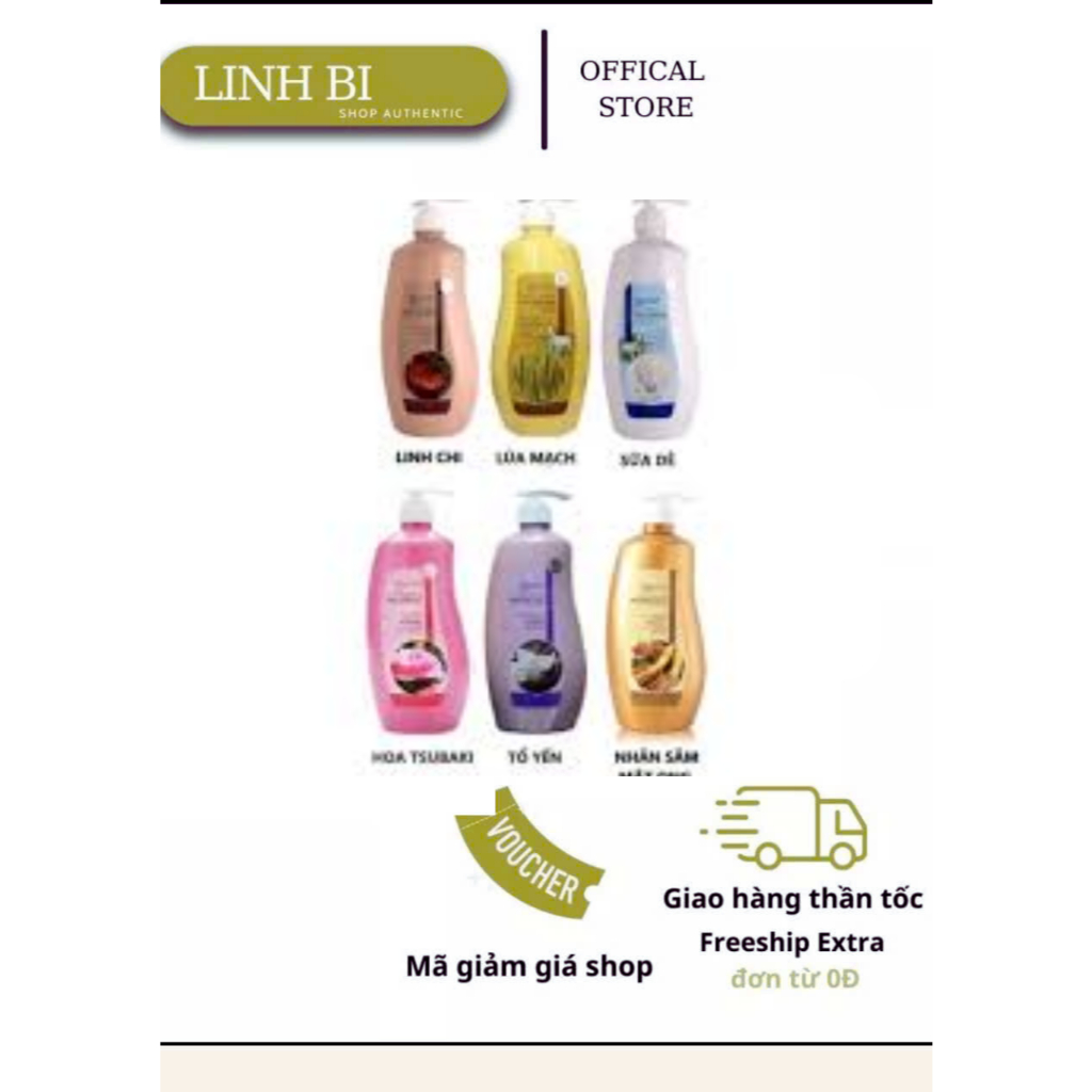 Sữa tắm Shena malaysia 1200ml