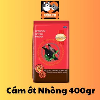 Cám ớt smartheart 400g - thức ăn cho chim nhồng, sáo, cưỡng, két