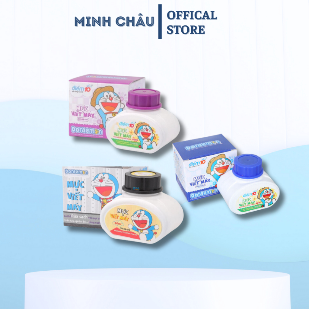 Mực bút máy Điểm 10 Doraemon FPI-08/DO