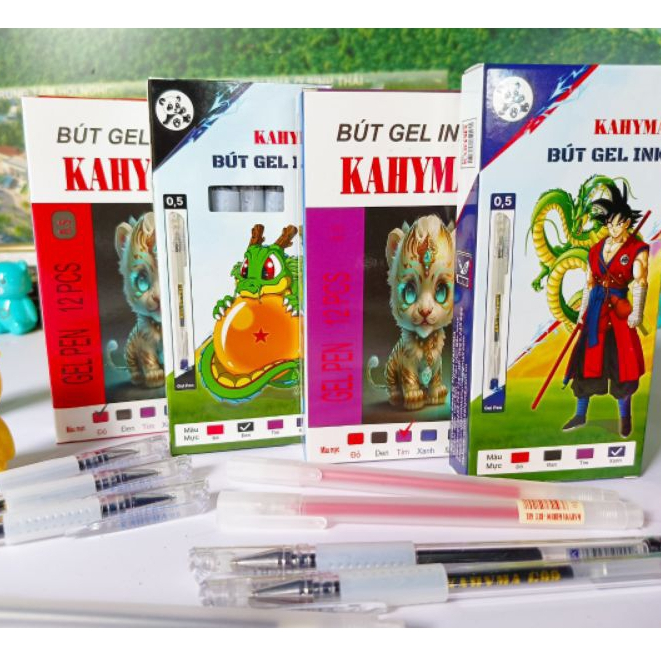 Bút gel ink (bút bi nước) 0.5mm Kahyma
