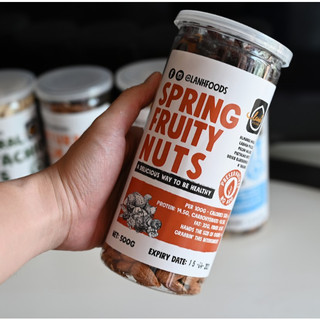 Hạt Dinh Dưỡng Mix Hoa Quả Fruity Nuts, Hạt Ngũ Cốc Mix Trái Cây Khô Dinh Dưỡng 500gr - LANHFOODS