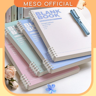 Sổ Bìa Còng A5 B5, Sổ Còng Nhựa Chữ Blank Book MESO - Sổ Còng Tháo Được Giấy Khuyết Còng, Vở Klong Không Đau Tay