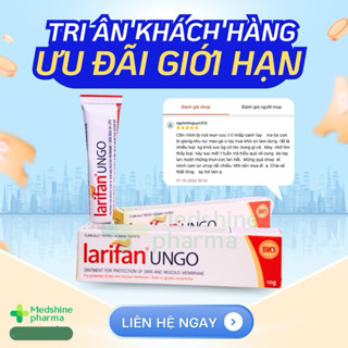 Larifan Ungo Sùi mào gà, Mụn Cóc, Mụn rộp sinh duc [HSD: 6/2027]