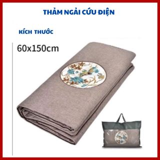 Thảm Ngải Cứu, Gối Ngải Trung Hoa Sưởi Ấm Giảm Đau Mỏi Lưng Xương Khớp, Thư Giãn Dùng Cho Gia Đình