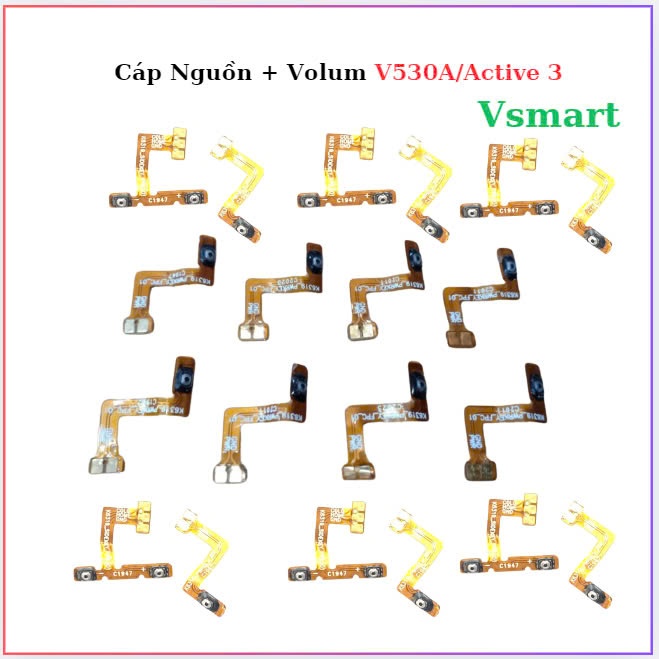 Cáp nguon,Volum Vsmart Active 3/V530a