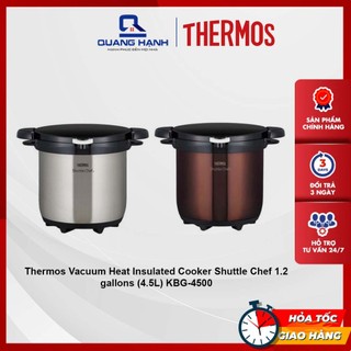  Nồi ủ Thermos KBG-450 dung tích 4.5L lòng nồi inox tương thích mọi loại bếp 
