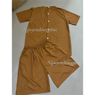 Đồ bộ massage nút và dây buộc nhiều màu (Nam_Nữ)