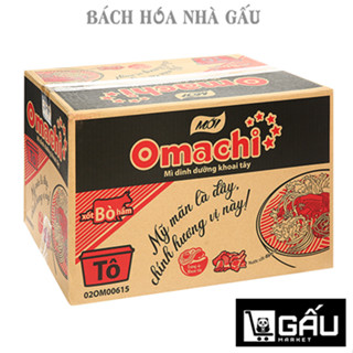  Thùng 18 Hộp Mì Khoai Tây Omachi 92g 