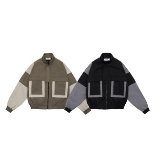 Áo Khoác Kaki Tay Dài Unisex LOOMING ZIP JACKET - HADES Brand Chính Hãng