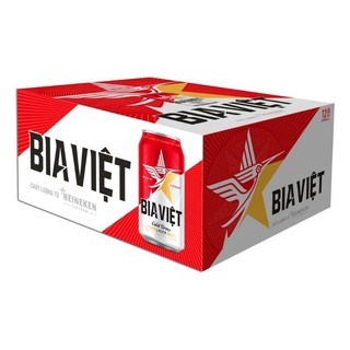 Thùng 24 Lon Bia Việt 330ml/ lon