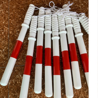 Gậy Nhựa Giao Thông, Gậy Chỉ Huy, Chất liệu nhựa có độ bền cao, 2 màu lựa chọn