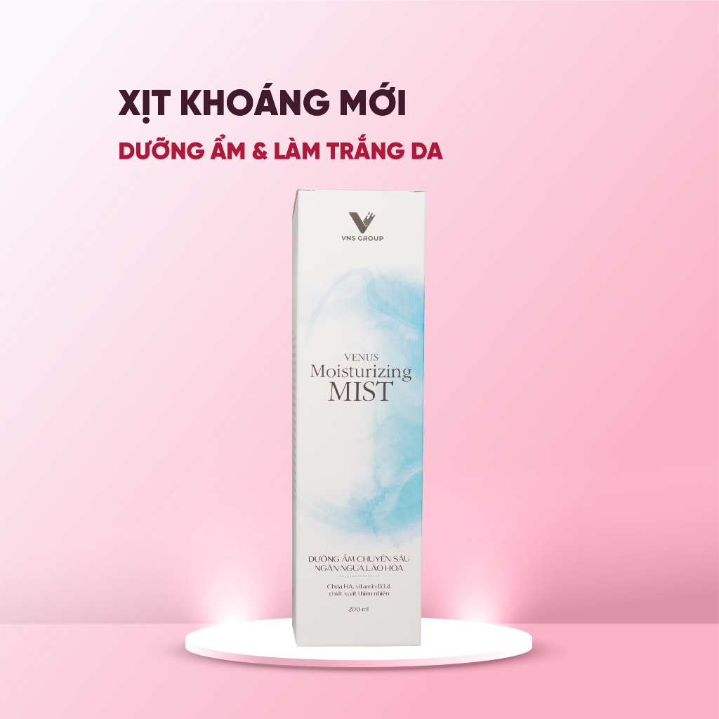 Xịt khoáng Venus Moisturizing Mist