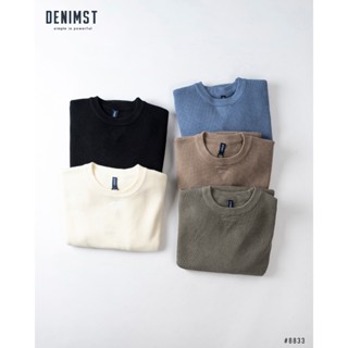 Áo Len Nam Hàn Quốc Cổ Tròn Cao Cấp, Áo Sweater Len Mùa Đông Thiết Kế Đẹp, Form Vừa Vặn DENIMST 8833